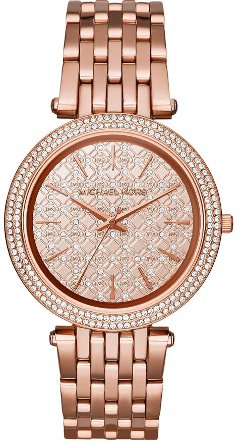 michael kors golduhr|michael kors rose gold watch.